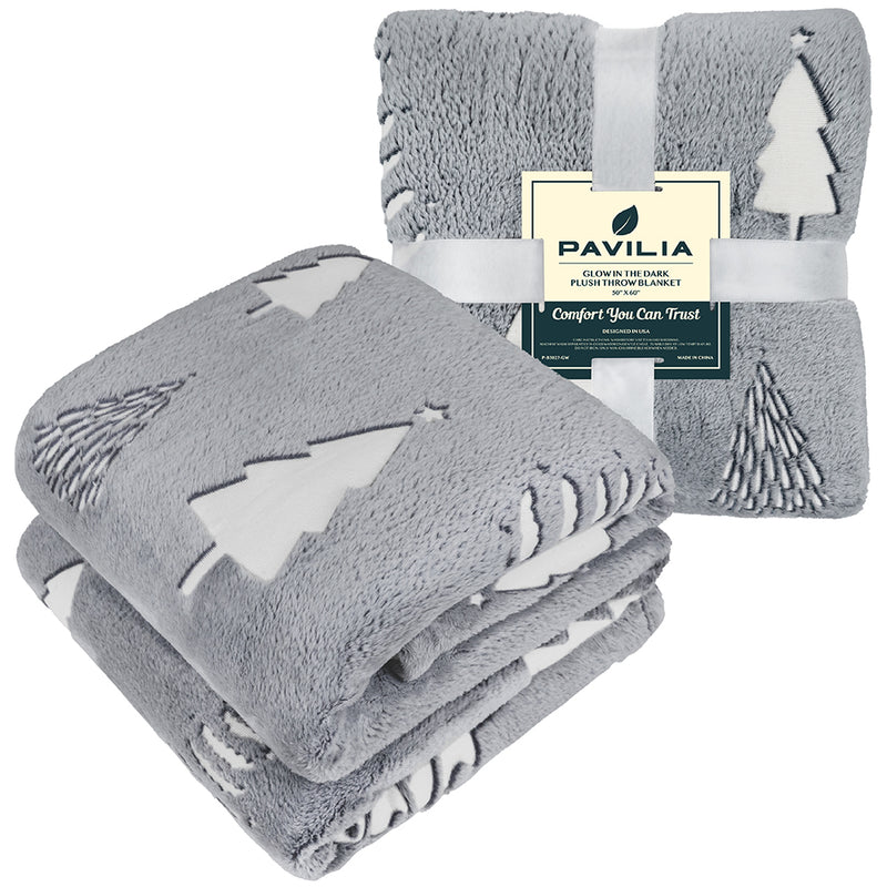 Glow In The Dark Fleece Throw Blanket