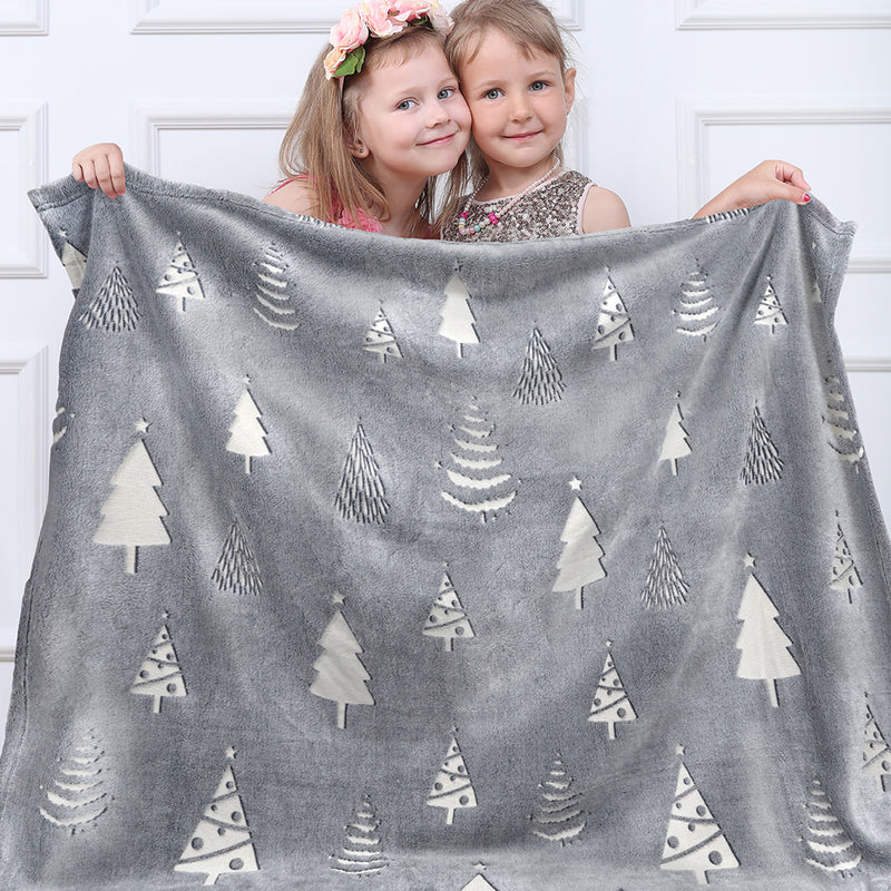 Glow In The Dark Fleece Throw Blanket