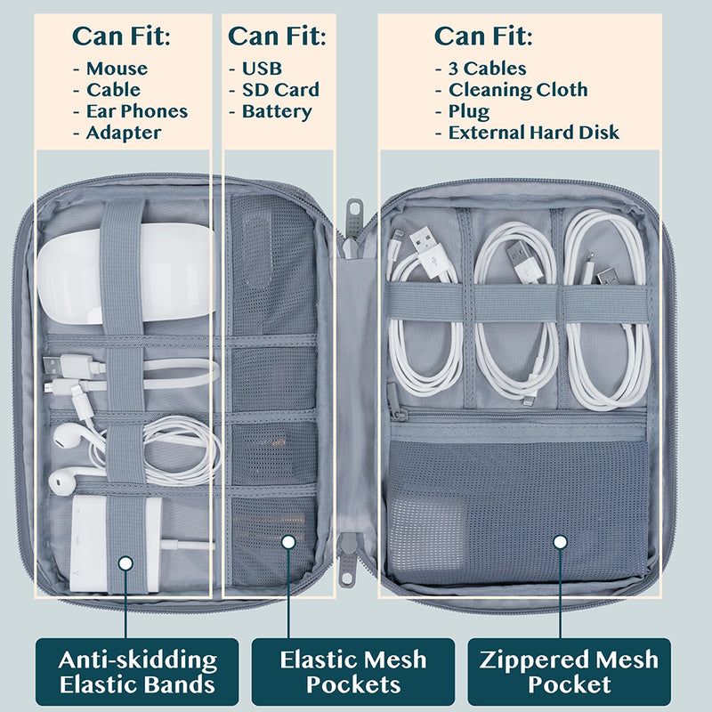 Electronic Tech Organizer Bag