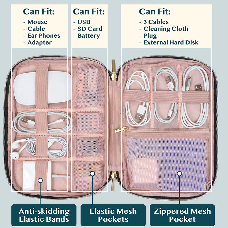 Electronic Tech Organizer Bag