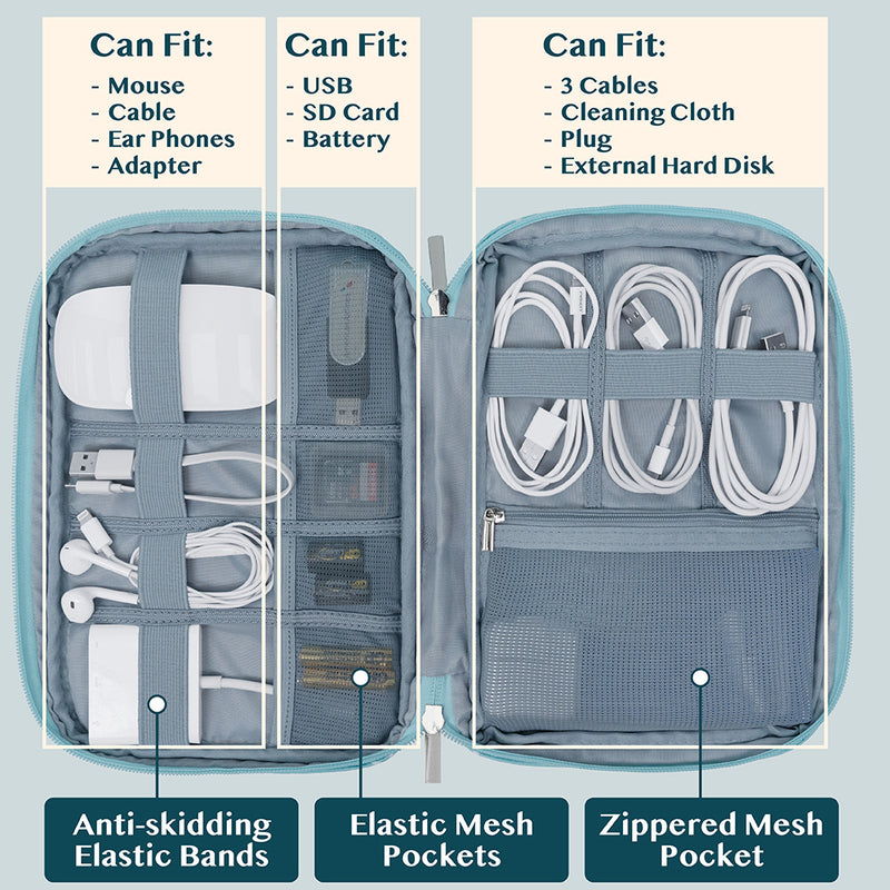 Electronic Tech Organizer Bag