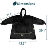 Oversized Wearable Hoodie Blanket