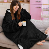 Chest Pocket Sherpa Hoodie Blanket - Kangaroo Pocket (Regular / Long)
