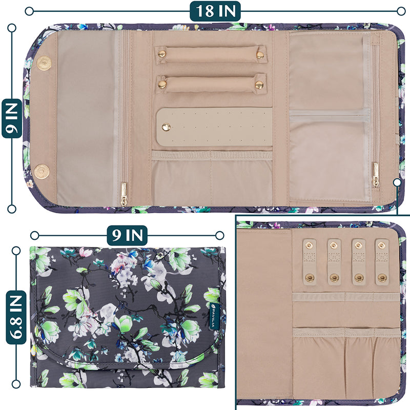 Jewelry Roll Organizer Bag