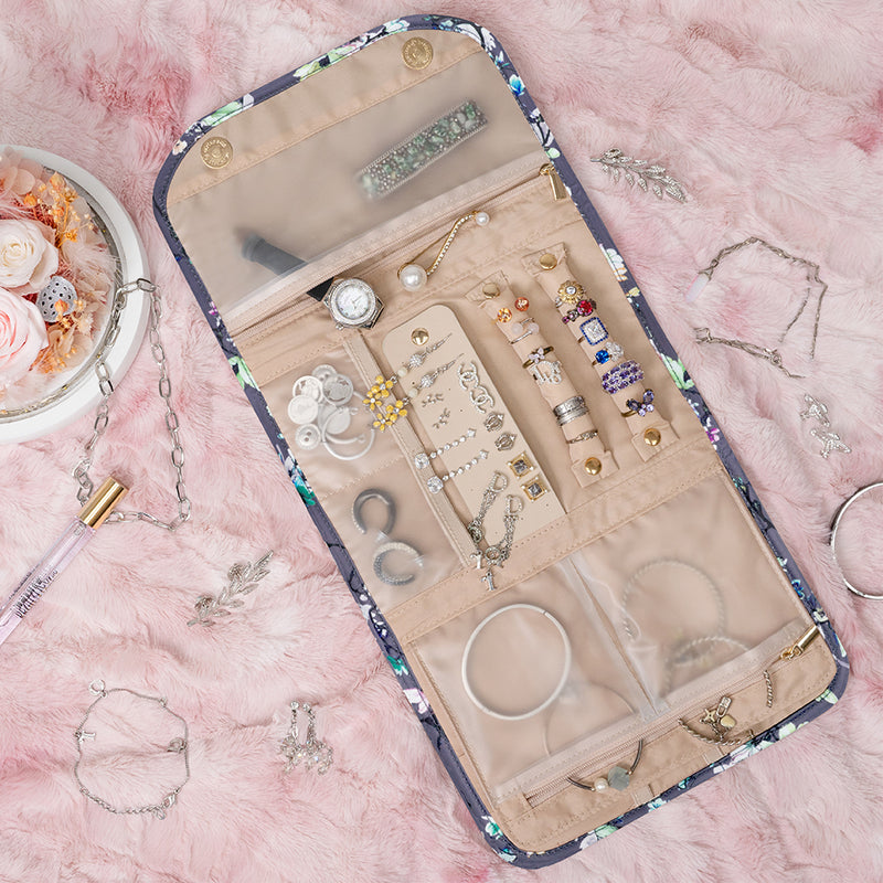 Jewelry Roll Organizer Bag
