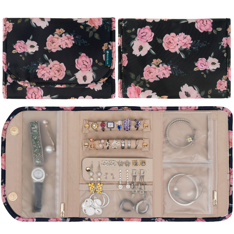 Jewelry Roll Organizer Bag