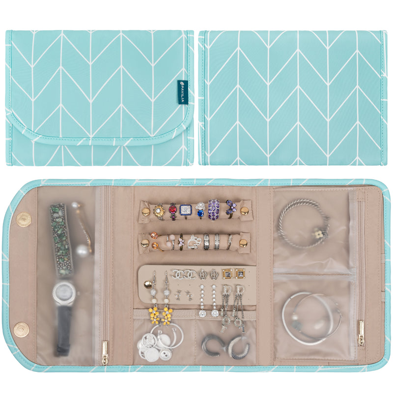 Jewelry Roll Organizer Bag