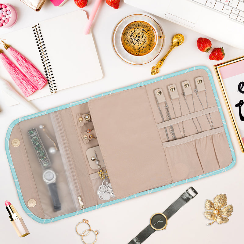 Jewelry Roll Organizer Bag