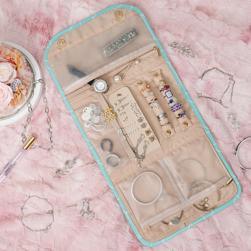 Jewelry Roll Organizer Bag