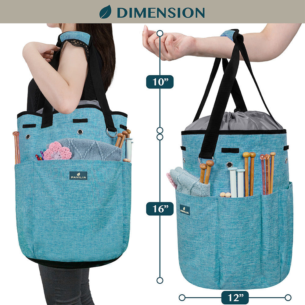 Beginner's Yarn Organizer Knitting Bag