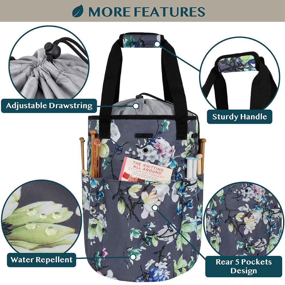 Beginner's Yarn Organizer Knitting Bag
