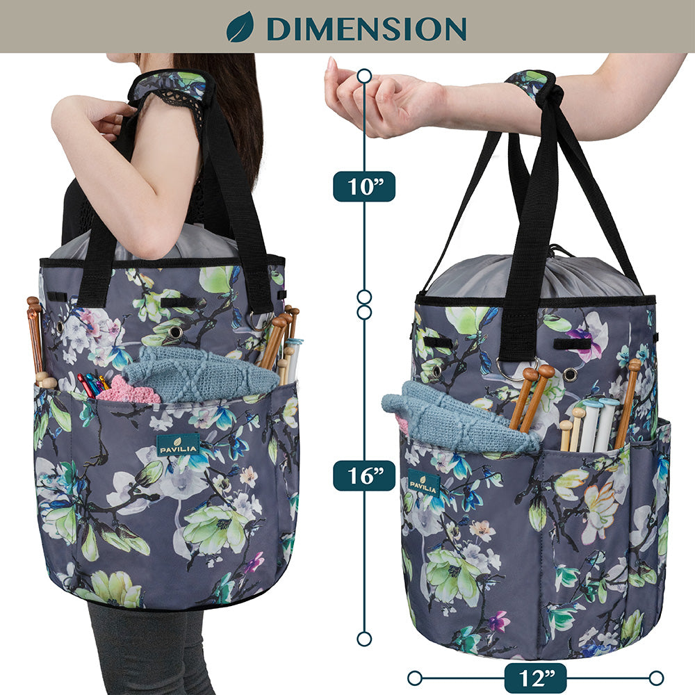 Beginner's Yarn Organizer Knitting Bag