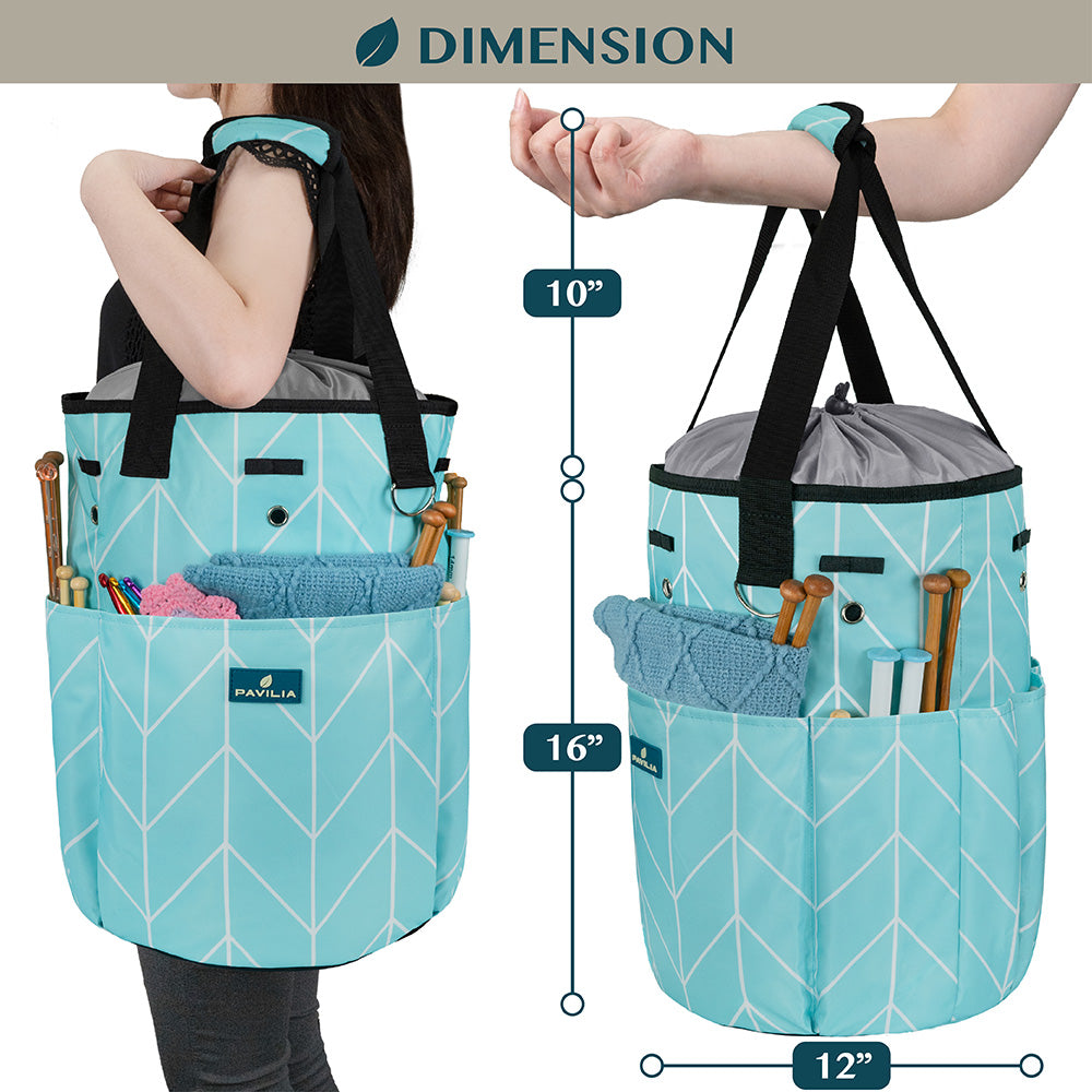 Beginner's Yarn Organizer Knitting Bag