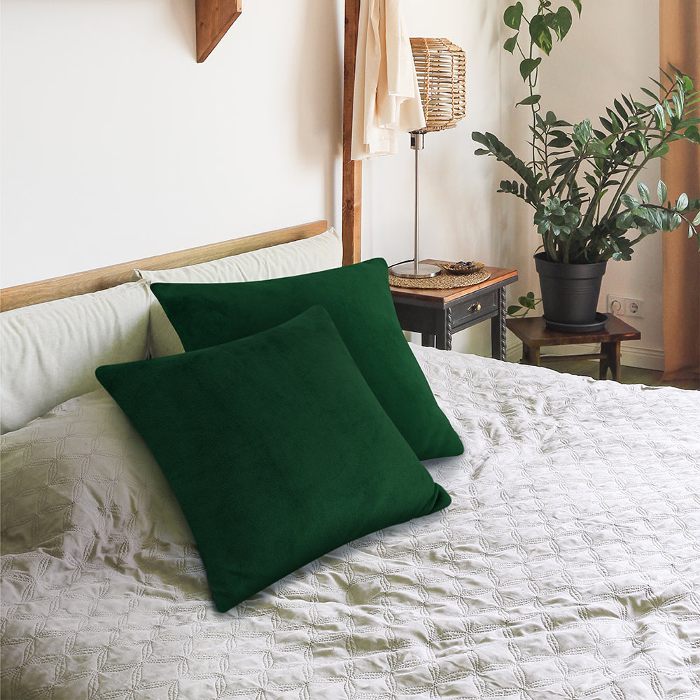 Classic Fleece Pillow Cover - Set of 2