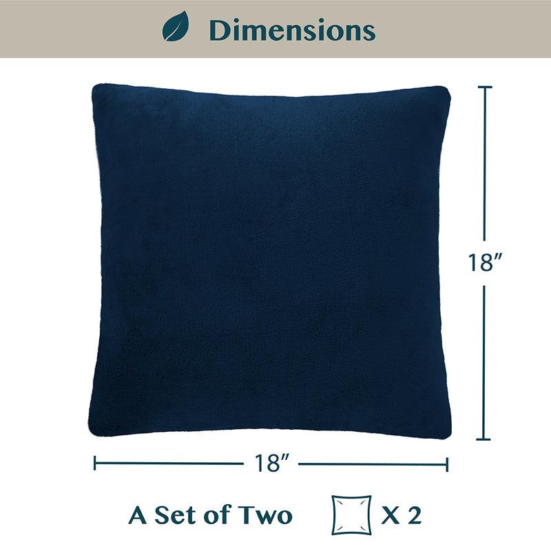 Classic Fleece Pillow Cover - Set of 2