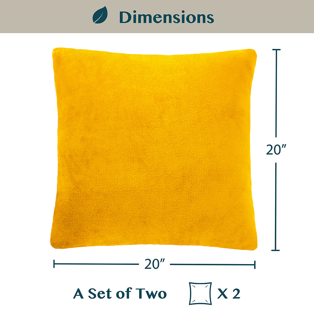 Classic Fleece Pillow Cover - Set of 2