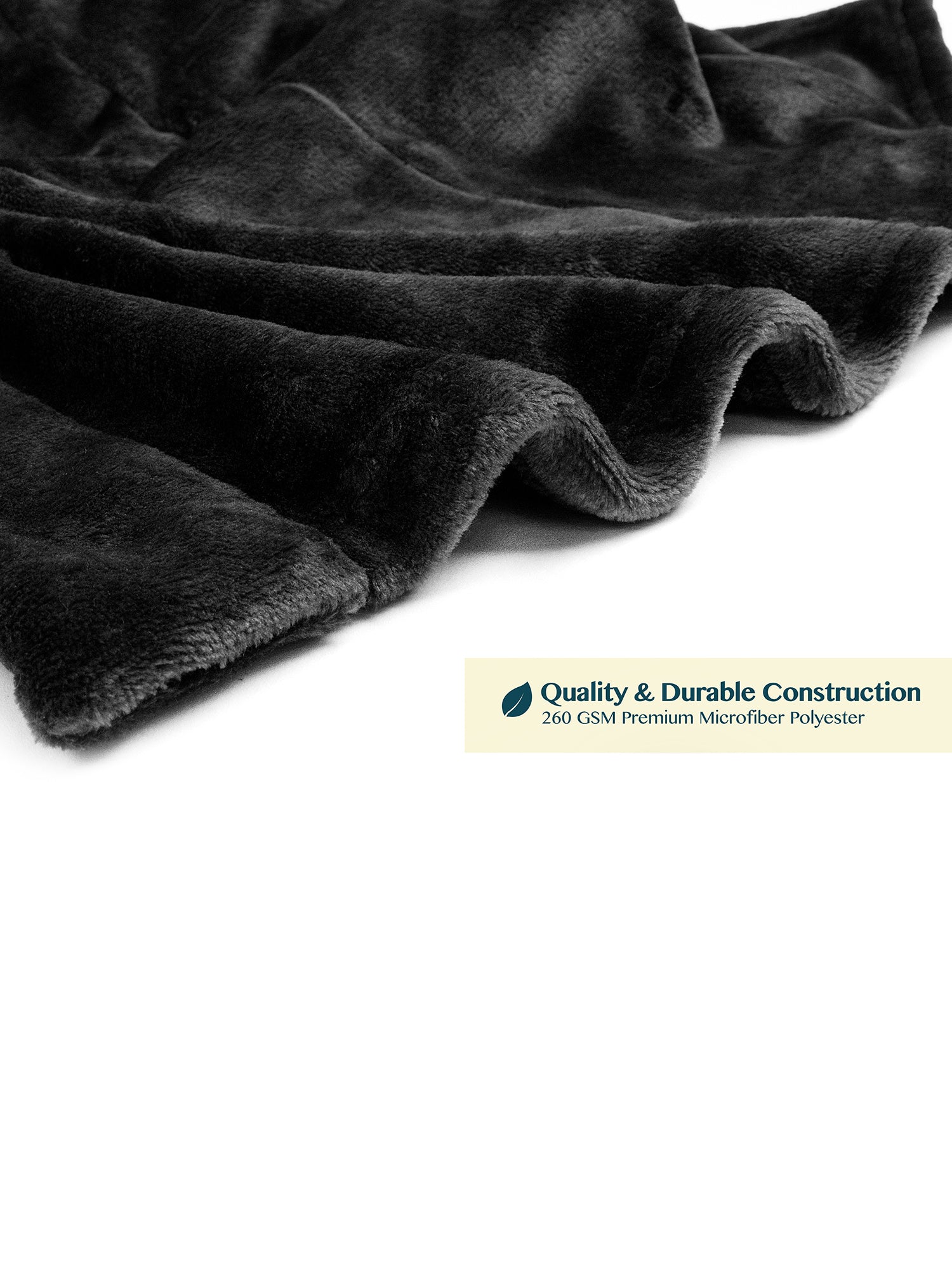 Women's Satin Trim Fleece Robe