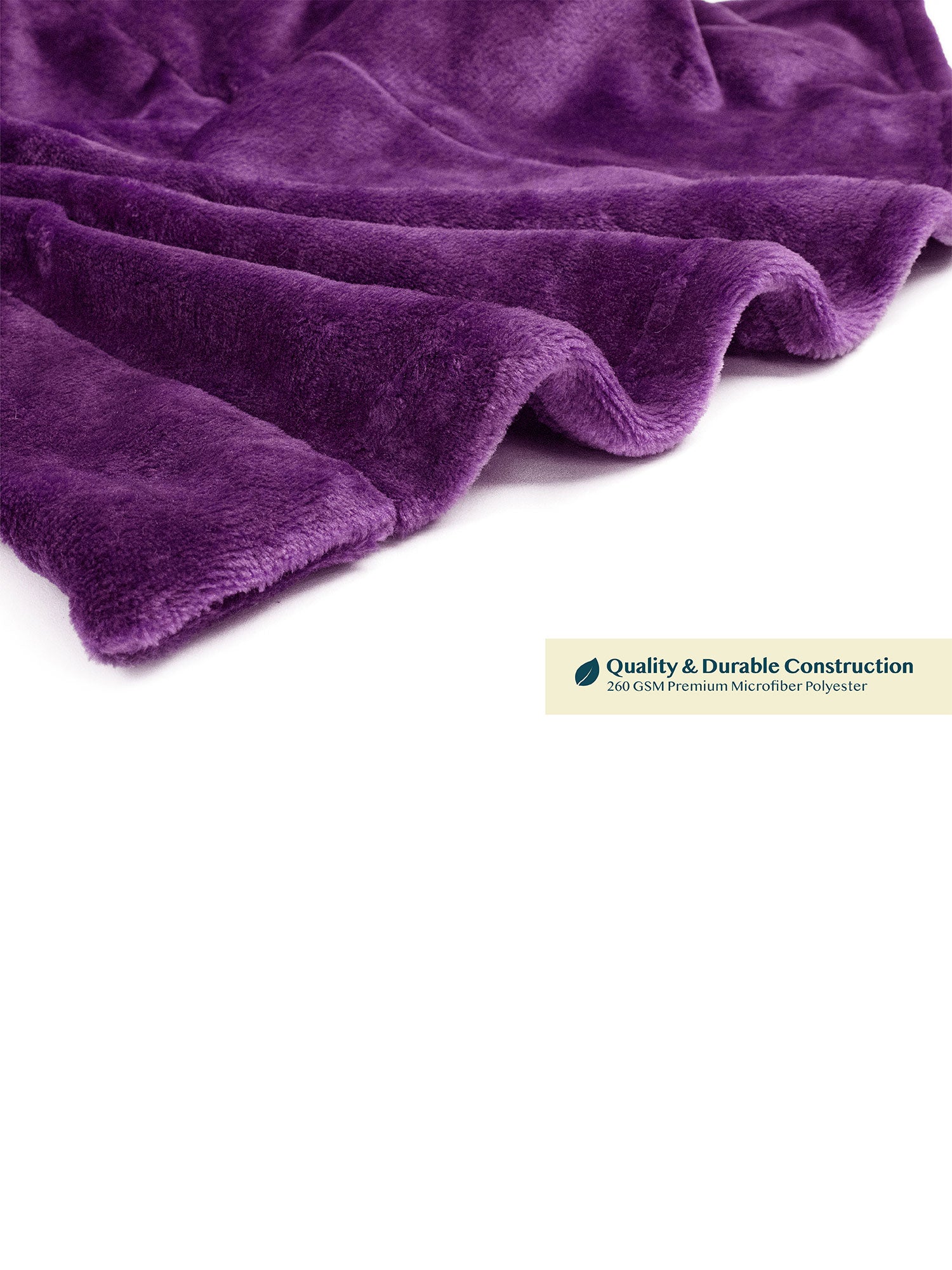 Women's Satin Trim Fleece Robe
