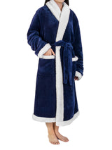 Women's Premium Sherpa Fleece Robe