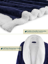 Women's Premium Sherpa Fleece Robe