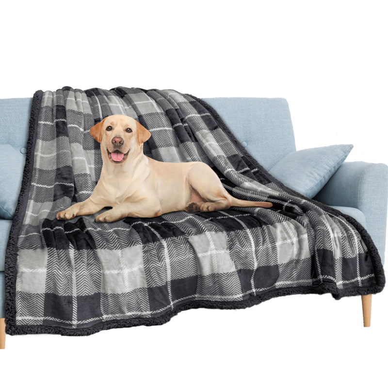 Waterproof Sherpa Throw Blanket