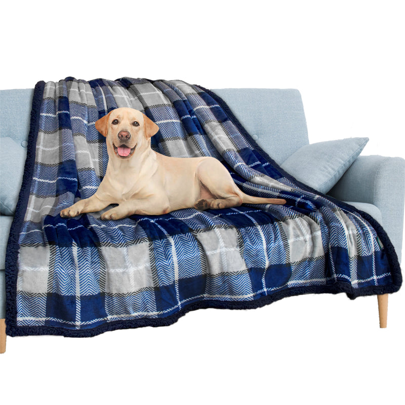 Waterproof Sherpa Throw Blanket