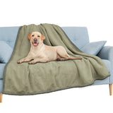 Waterproof Sherpa Throw Blanket