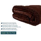 Waterproof Sherpa Throw Blanket