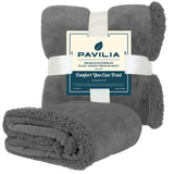 Waterproof Sherpa Throw Blanket