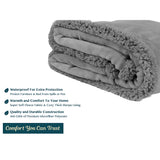 Waterproof Sherpa Throw Blanket