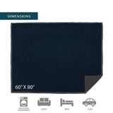 Waterproof Sherpa Throw Blanket