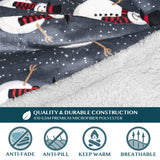 Blanket with Sleeves - Patch Pocket
