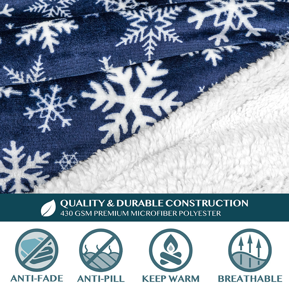Blanket with Sleeves - Kangaroo Pocket