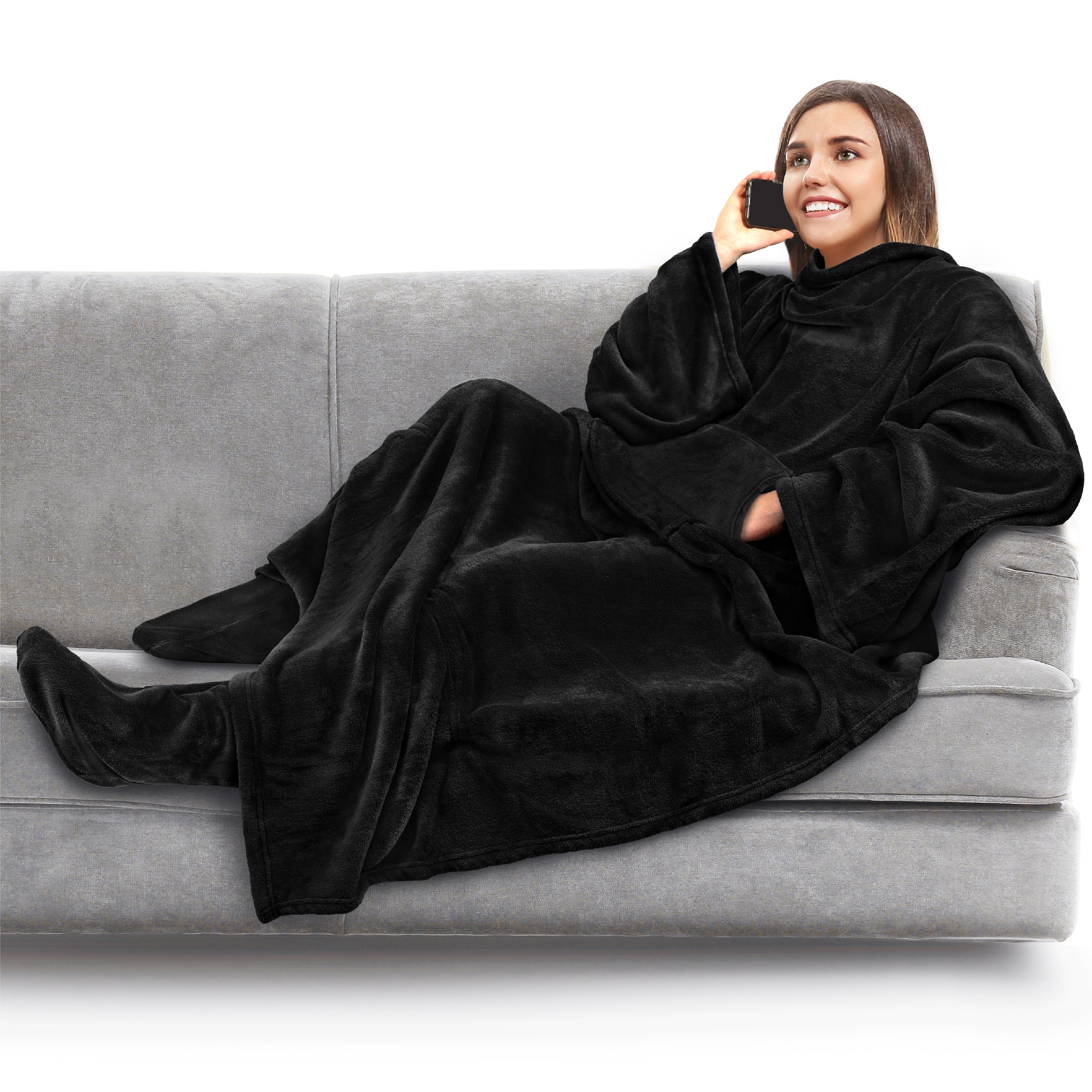 Body blanket sales with feet