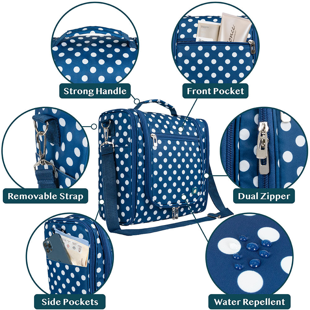 Travel Hanging Toiletry Organizer Bag