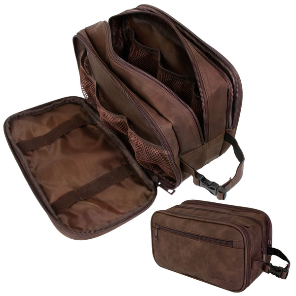 Men's Modern Dopp Kit Toiletry Bag