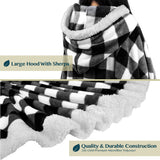 Angel Wrap Hoodie Sherpa Poncho Blanket