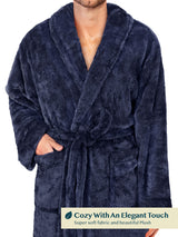 Men's Sherpa Fluffy Robe