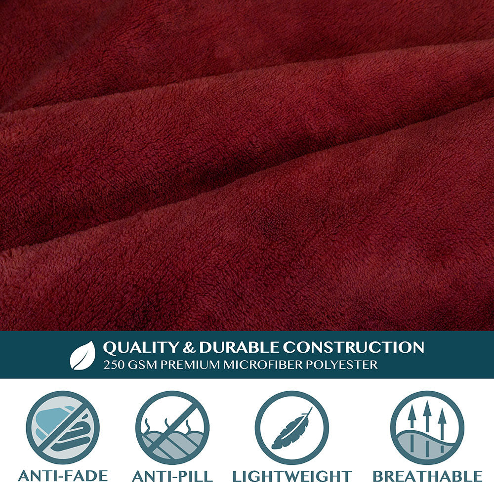 Blanket with Sleeves - Patch Pocket