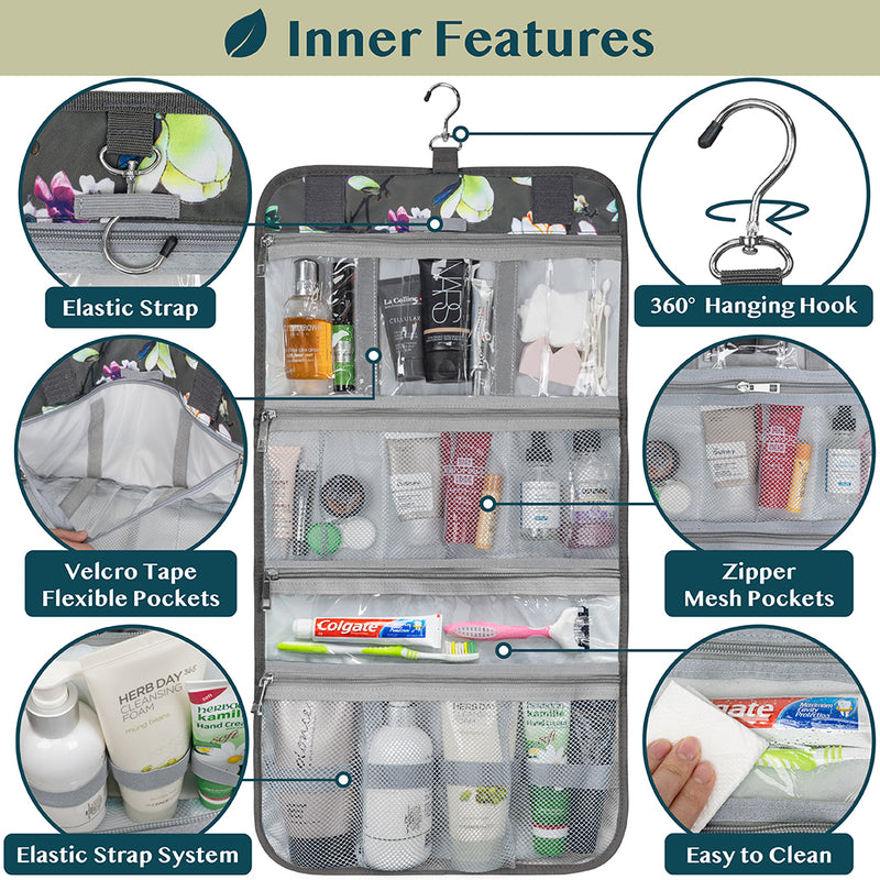 Rollout Hanging Toiletry Organizer Bag