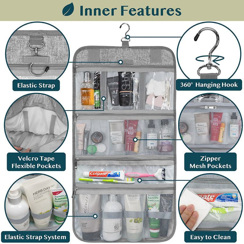 Rollout Hanging Toiletry Organizer Bag