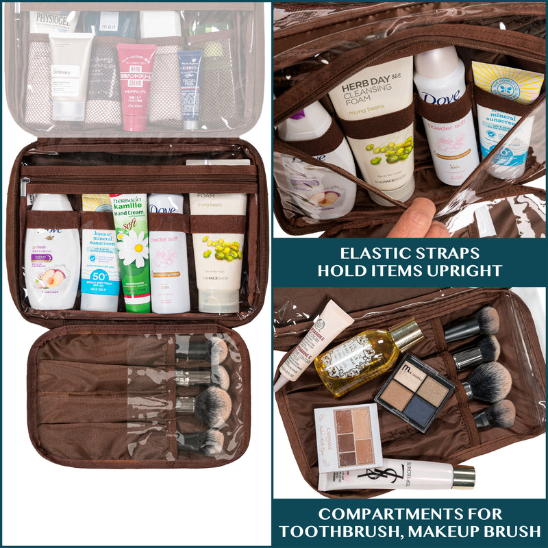 Deluxe Hanging Toiletry Organizer Bag