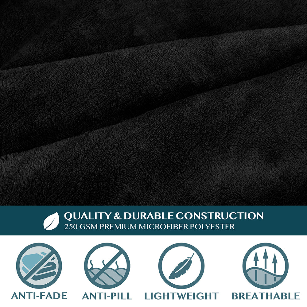 Blanket with Sleeves - Patch Pocket