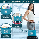 Airplane Fleece Travel Blanket Pillow