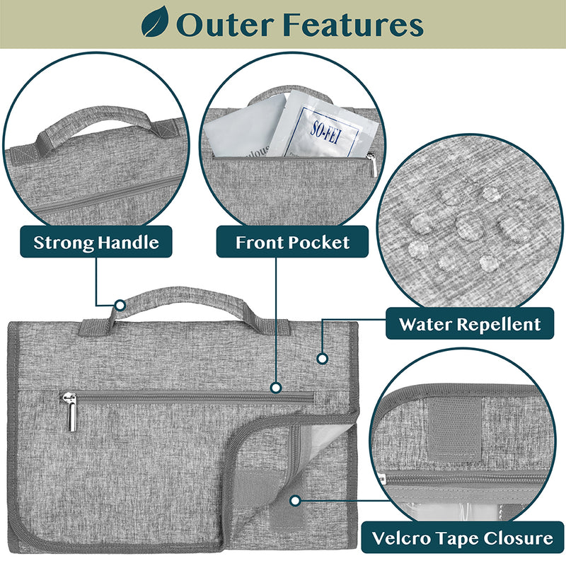 Rollout Hanging Toiletry Organizer Bag