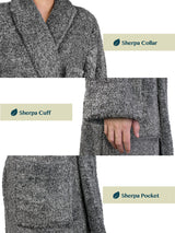 Men's Sherpa Fluffy Robe