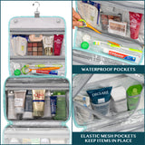 Deluxe Hanging Toiletry Organizer Bag