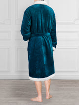 Men's Premium Sherpa Fleece Robe