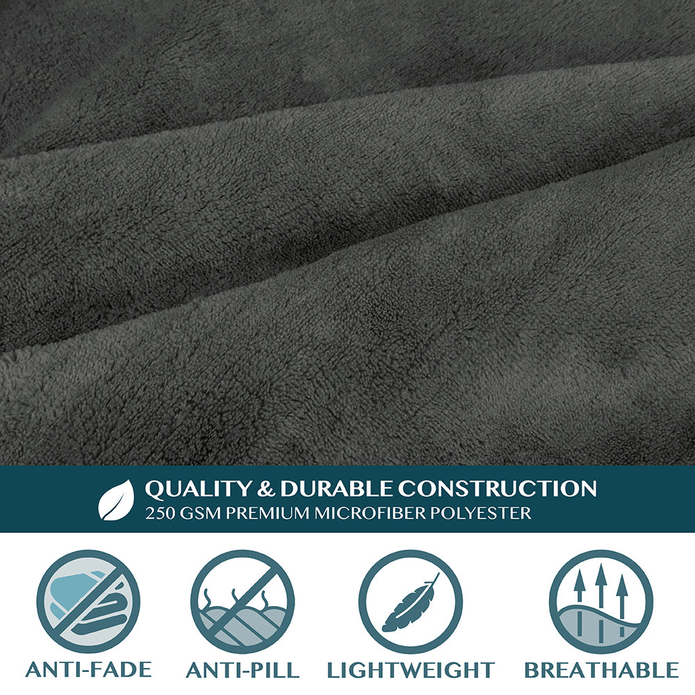 Blanket with Sleeves - Patch Pocket