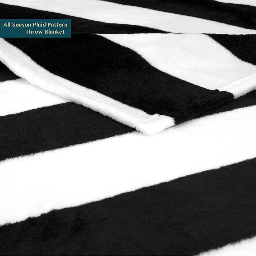 Striped Fleece Blanket